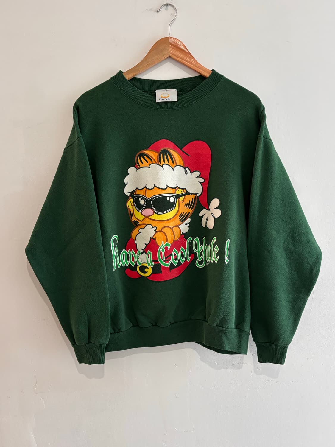 크리스마스 가필드 헤비코튼 스웻 L 상품이미지1