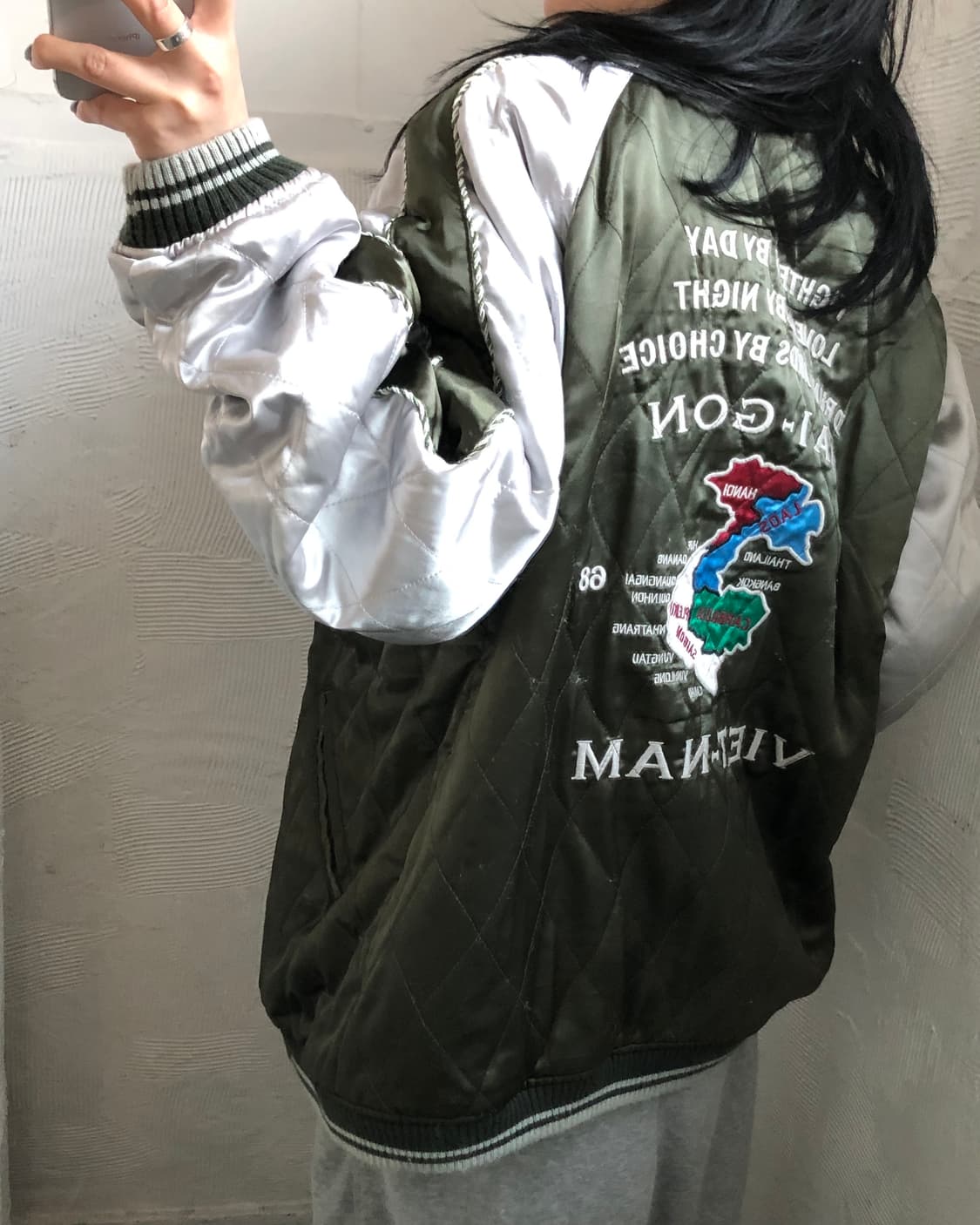 Hysteric Glamour 히스테릭글래머 리버시블 스카쟌 자켓 상품이미지4