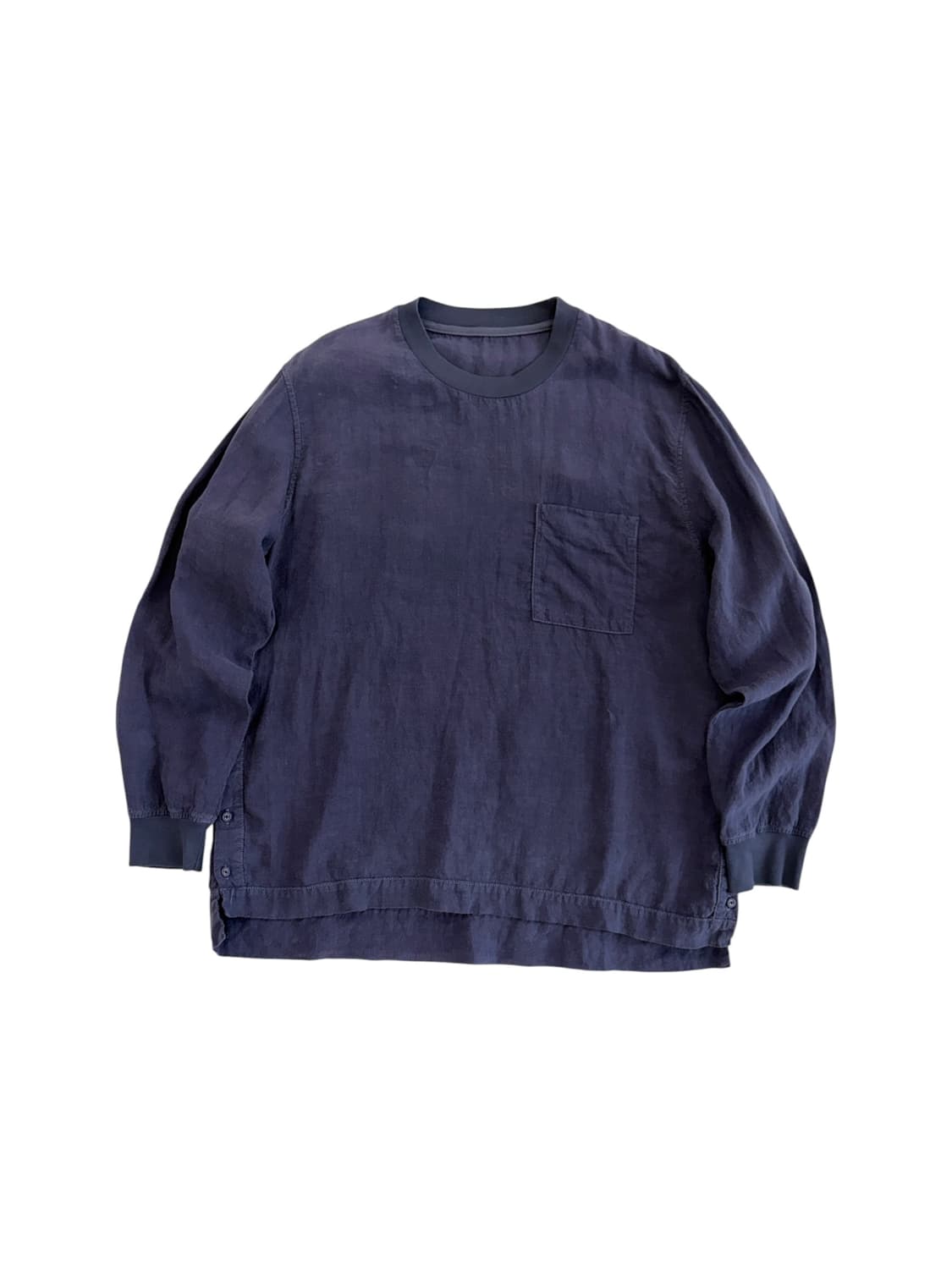 브루나보인 린넨 롱 슬리브 티셔츠 상품이미지1