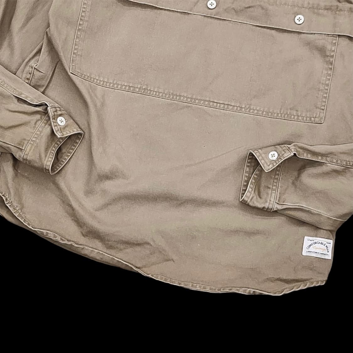 에스피오나지 베이지 셔츠 자켓 상품이미지4