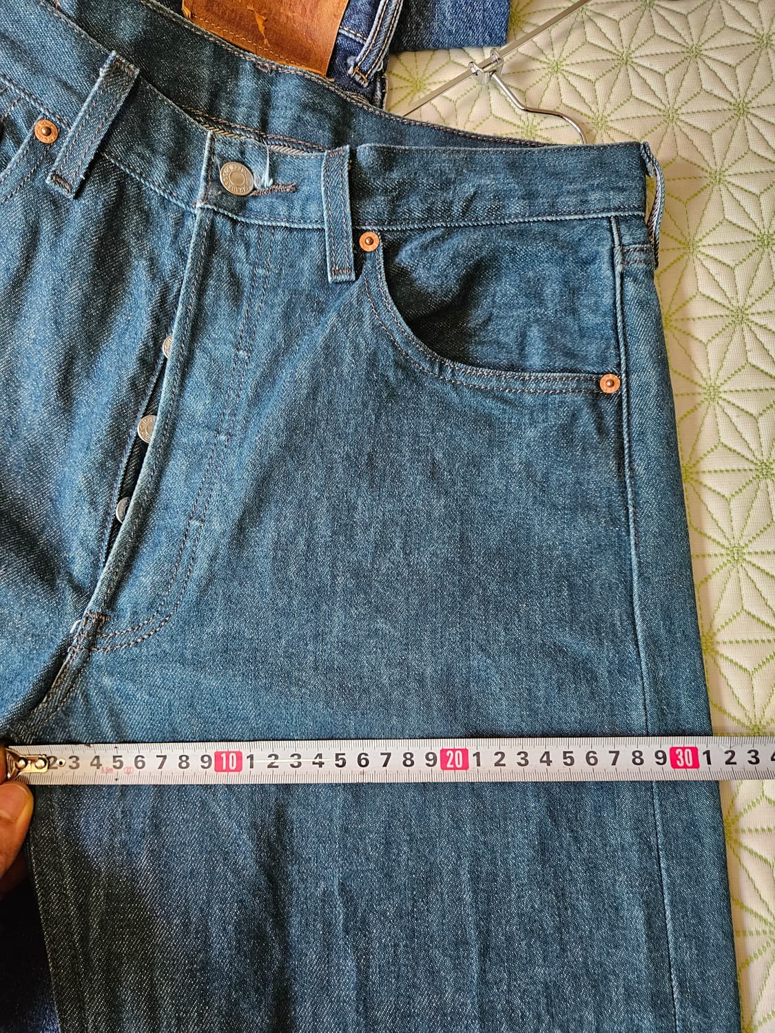 Levis 501 33x30 크롭 리바이스 상품이미지5