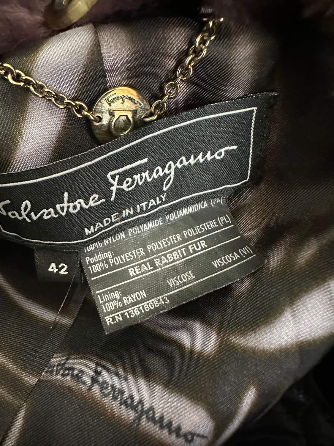 페레가모 간치니 퀼팅 상품이미지8