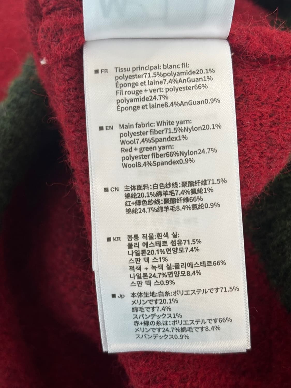 (New) 13de Marzo Half Zip up Knit 상품이미지8