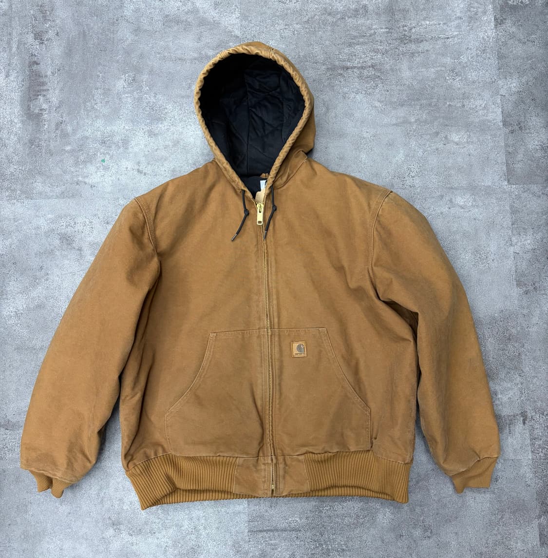 칼하트 덕 액티브 자켓 j130 brn 브라운 자켓 상품이미지1