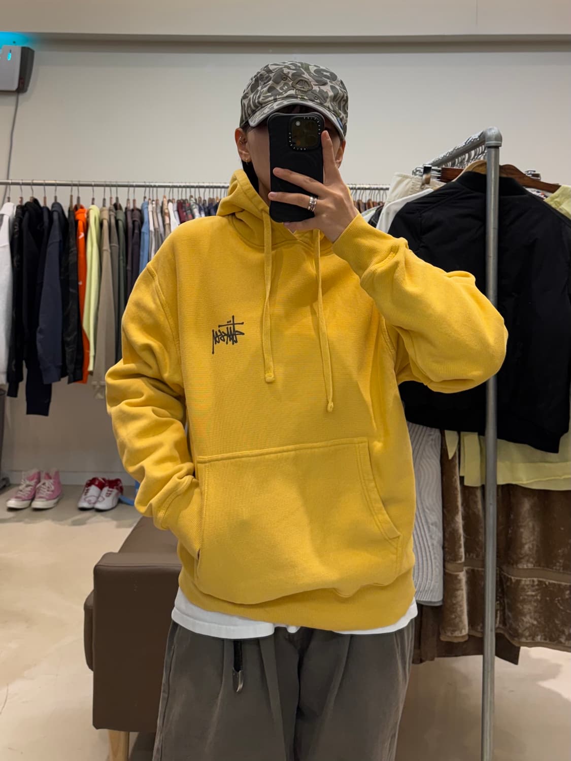 스투시 베이직 스투시 후드티 상품이미지2