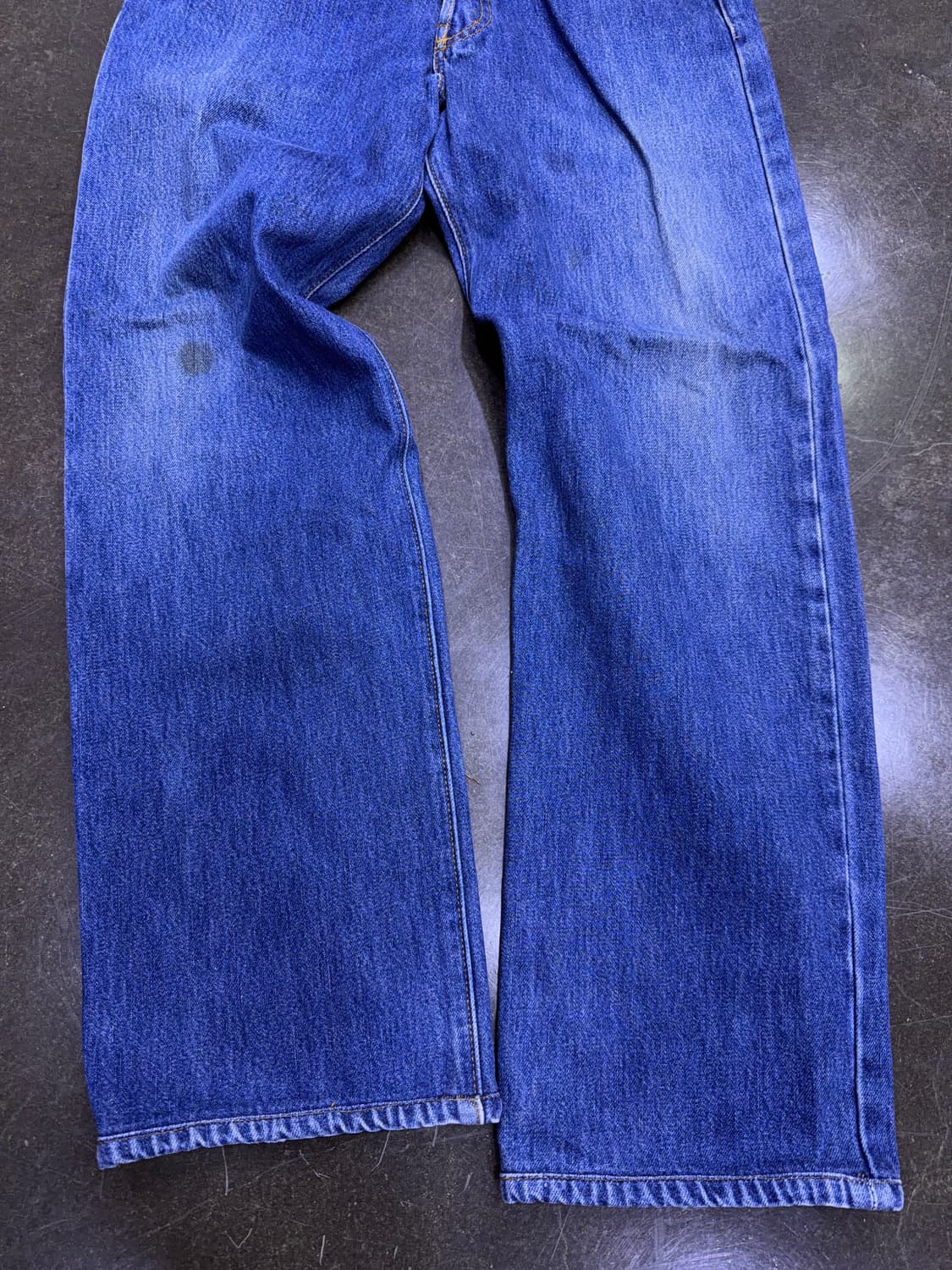 리바이스 501 00's 레귤러핏 빈티지 워싱 지퍼 커스텀 데님팬츠 33 상품이미지6