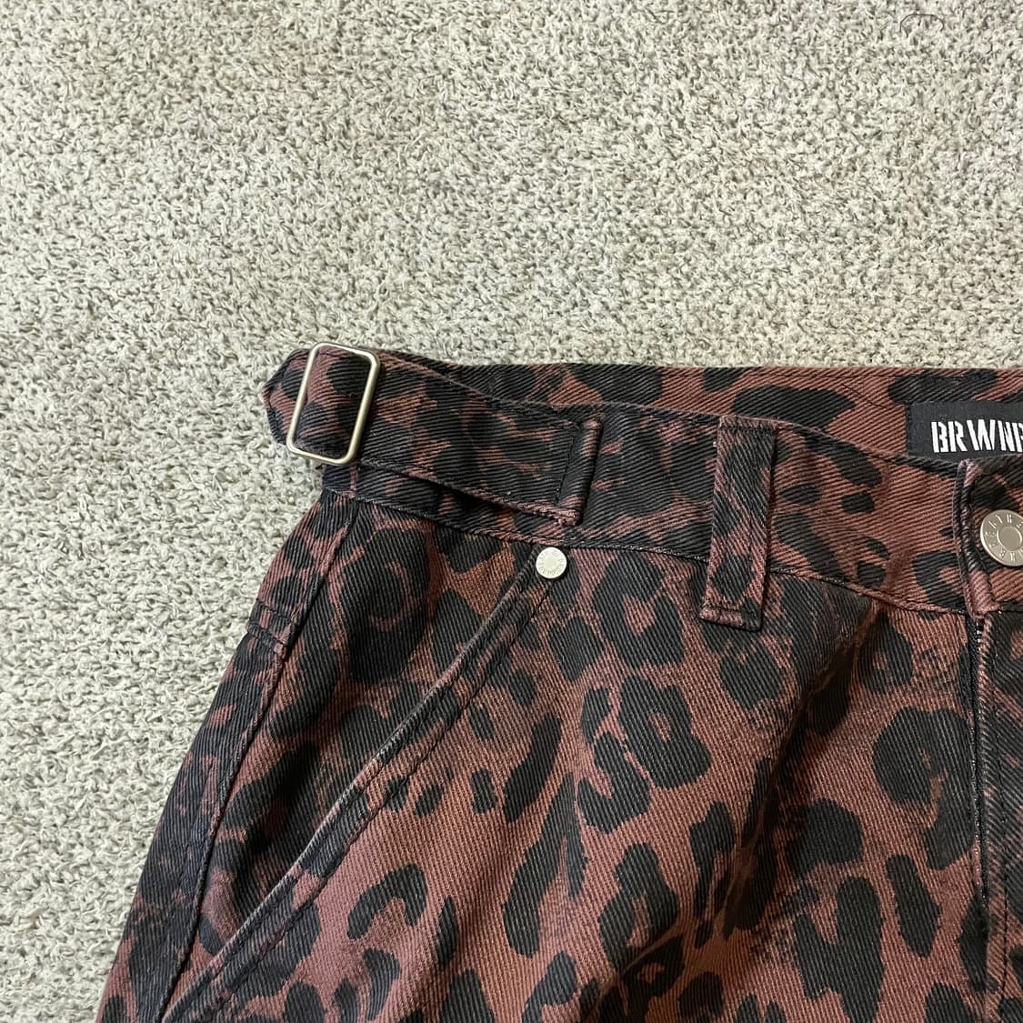 브라운브레스 레오파드 카고팬츠 상품이미지3