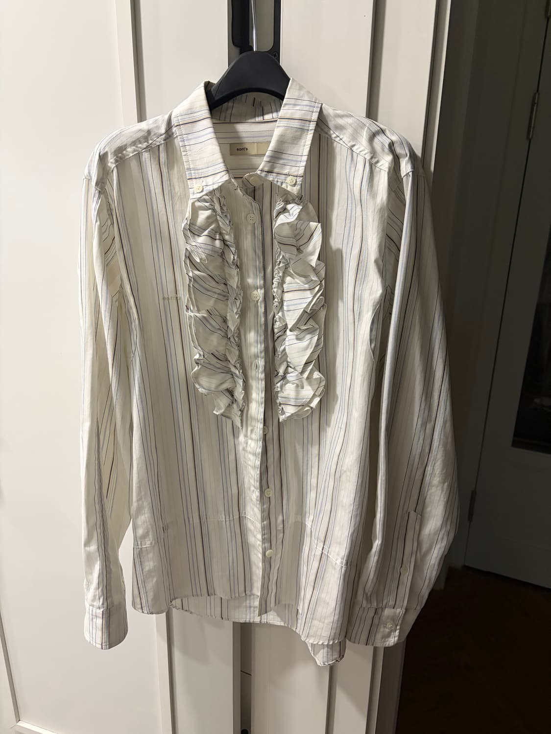 에옹쓰 러플 셔츠 eonts ruffle 40 shirts 상품이미지4