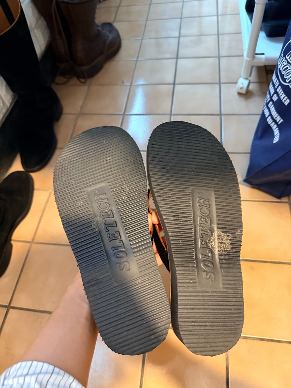 솔리드브라스앤코 가죽 쪼리 상품이미지3