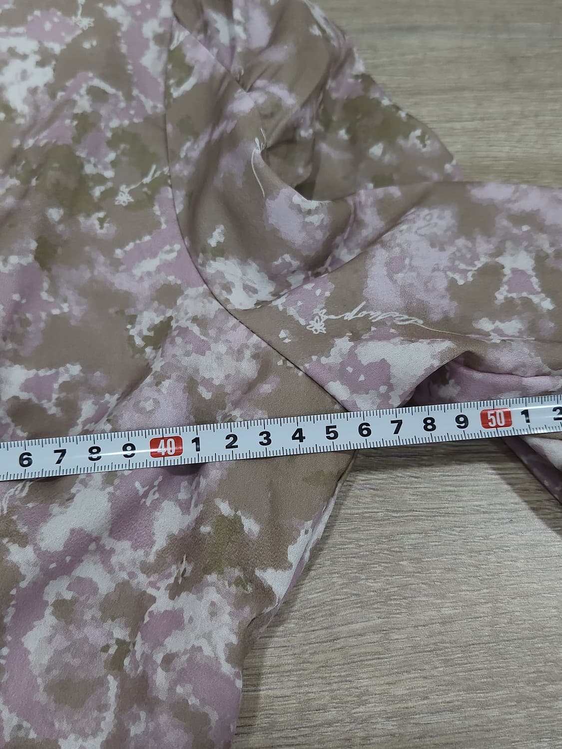 르샵 스퀘어넥 언발란스 셔링 롱원피스 플라워 핑크베이비 상품이미지8