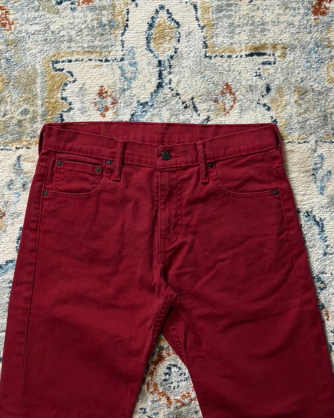 리바이스 569 화이트탭 레드 데님팬츠 [SE-211] 상품이미지5