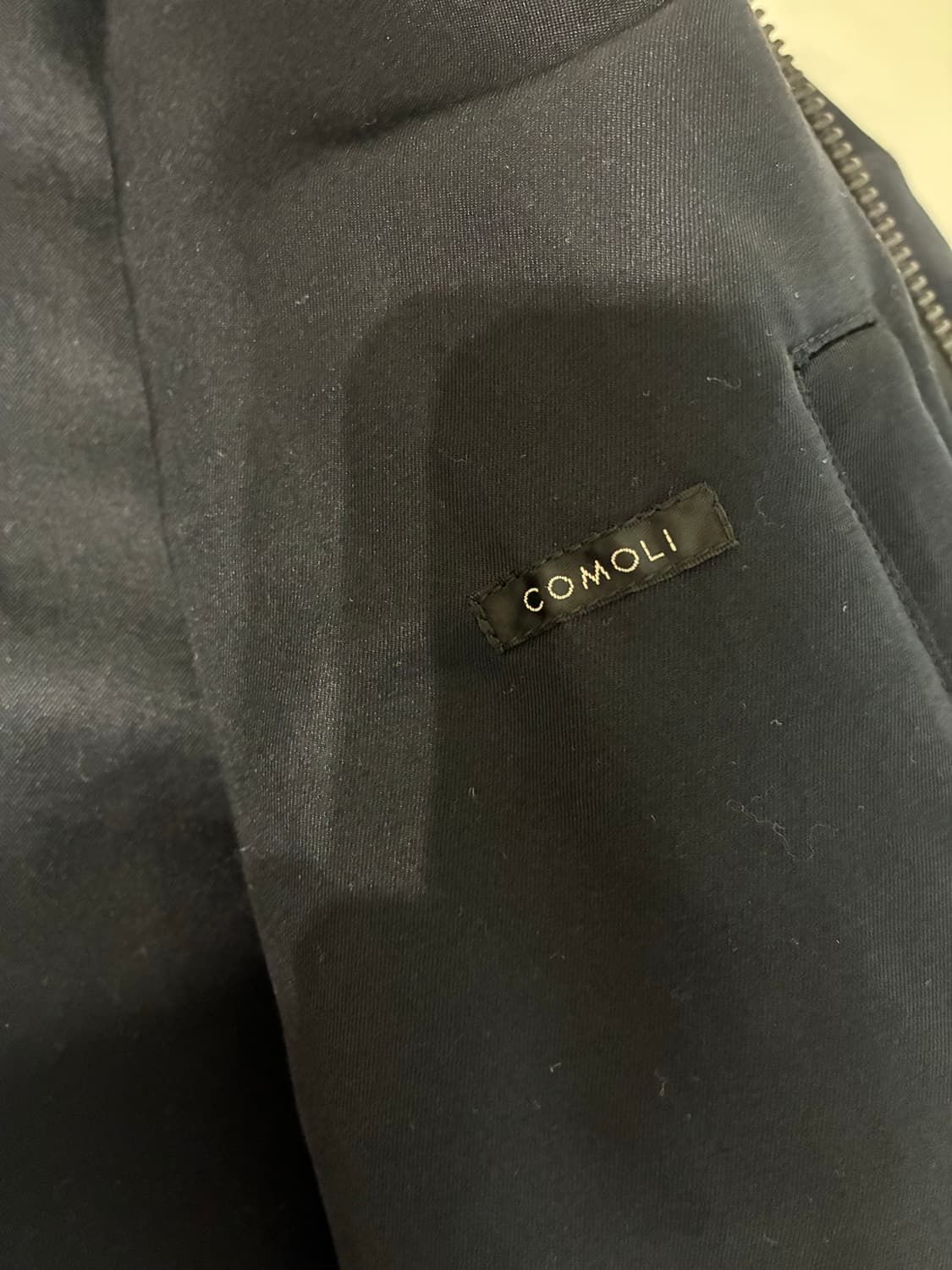 코모리 21aw 실크나이론 MA-1 3사이즈 샘플 상품이미지4