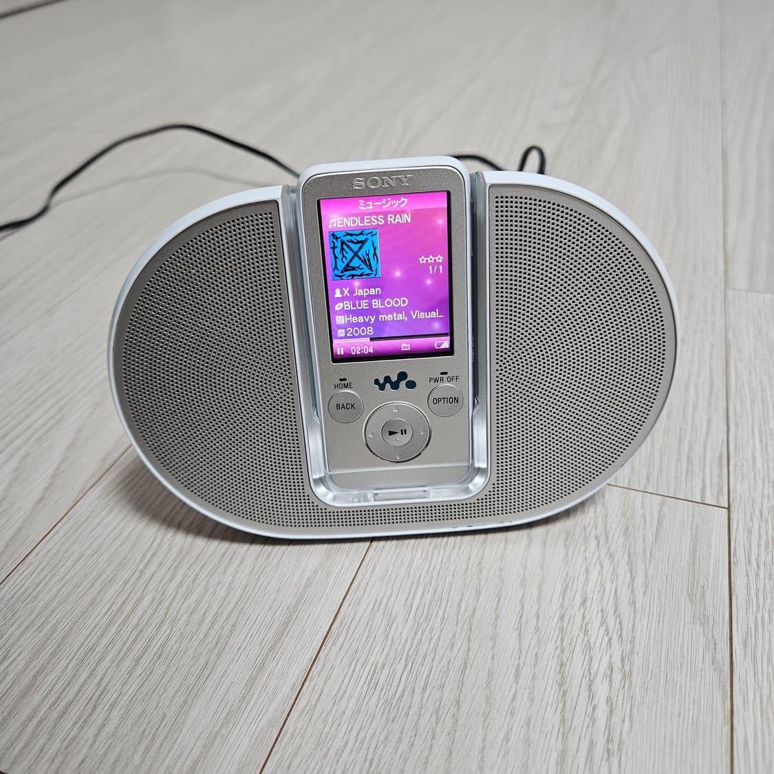 소니 워크맨 + 도킹 스피커 NW-S636F 상품이미지1