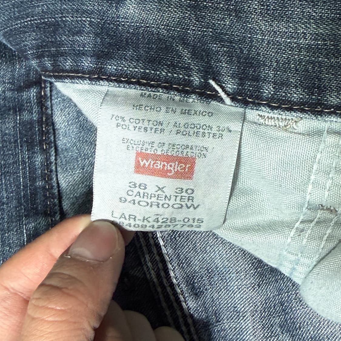 Wrangler 워크 카펜터 팬츠 (old-8572) 상품이미지5