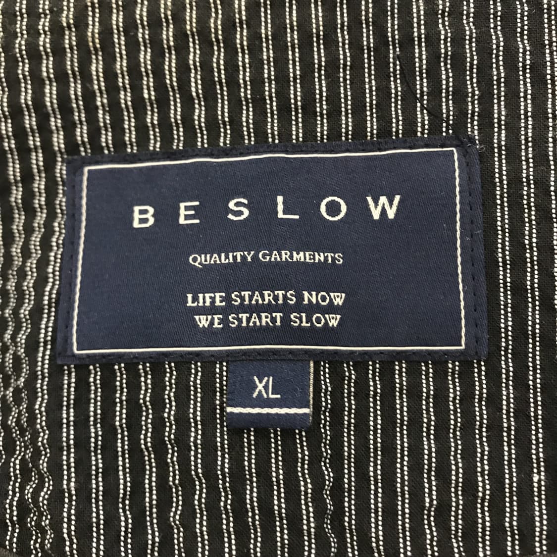 BESLOW 시어서커 스트라이프자켓 [XL] 상품이미지6