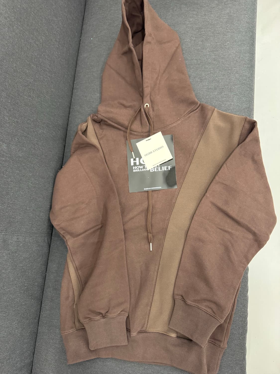 HGBB STUDIO Glacier Hoodie M 글래시어 후디 브릭 상품이미지5