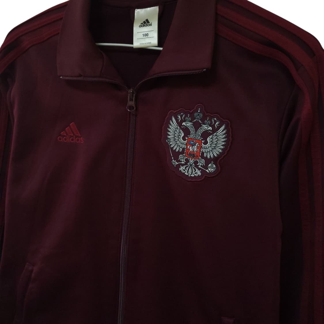 아디다스 버건디져지 러시아국대 100-105 상품이미지4