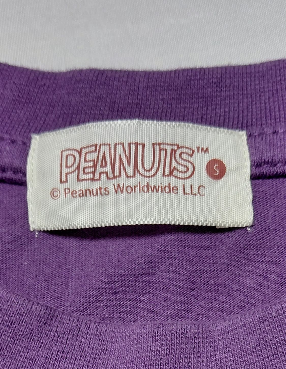 (S) Peanuts 찰리 브라운 그래픽 반팔 티셔츠 - 정식 라이선스 상품이미지5