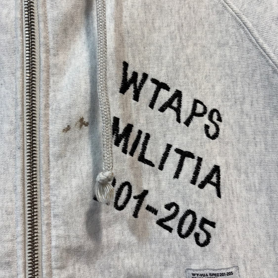 [S] WTAPS 더블탭스 빈티지 후드 집업 상품이미지3