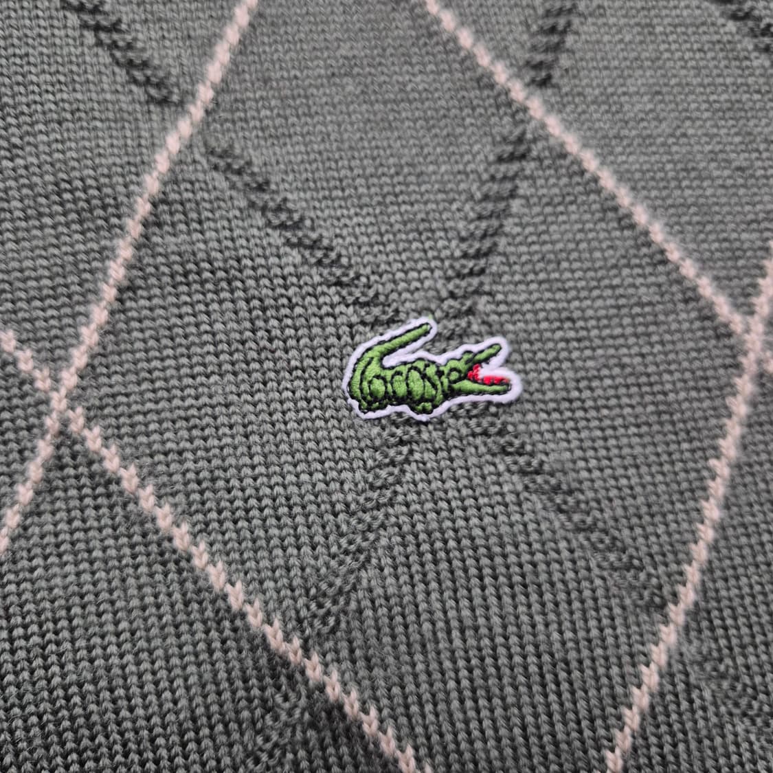 [100] 라코스테 아가일 니트  상품이미지5