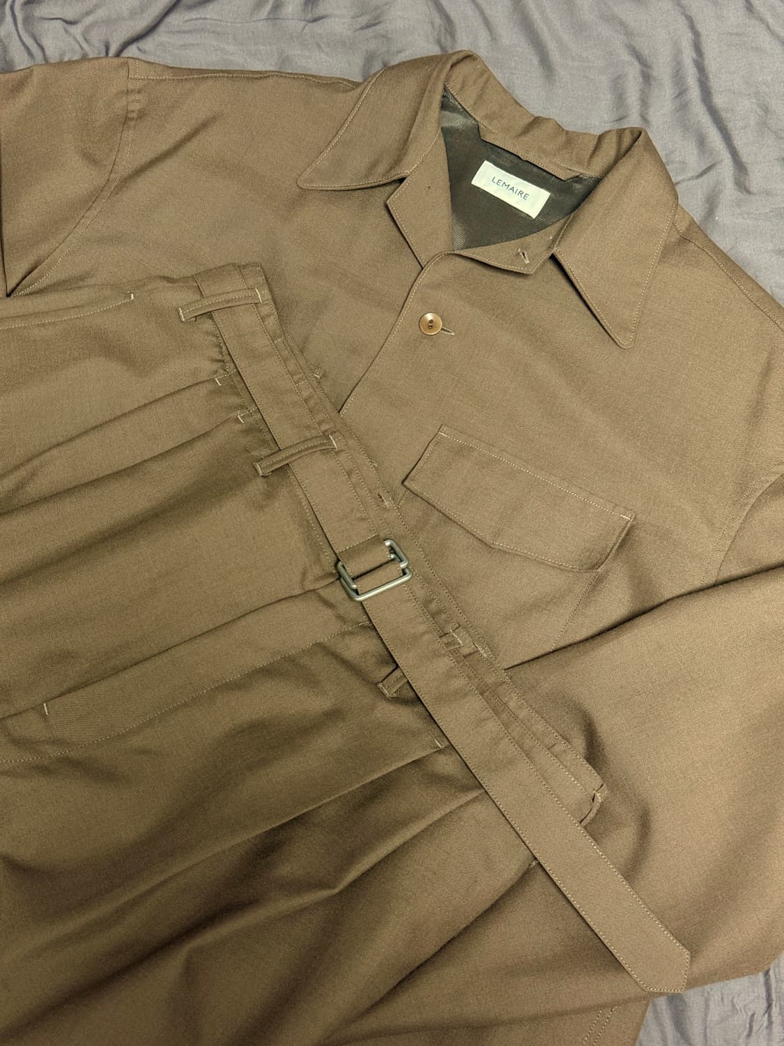 르메르 20fw 컨버터블 셋업 컵브라운 M, 50 상품이미지5