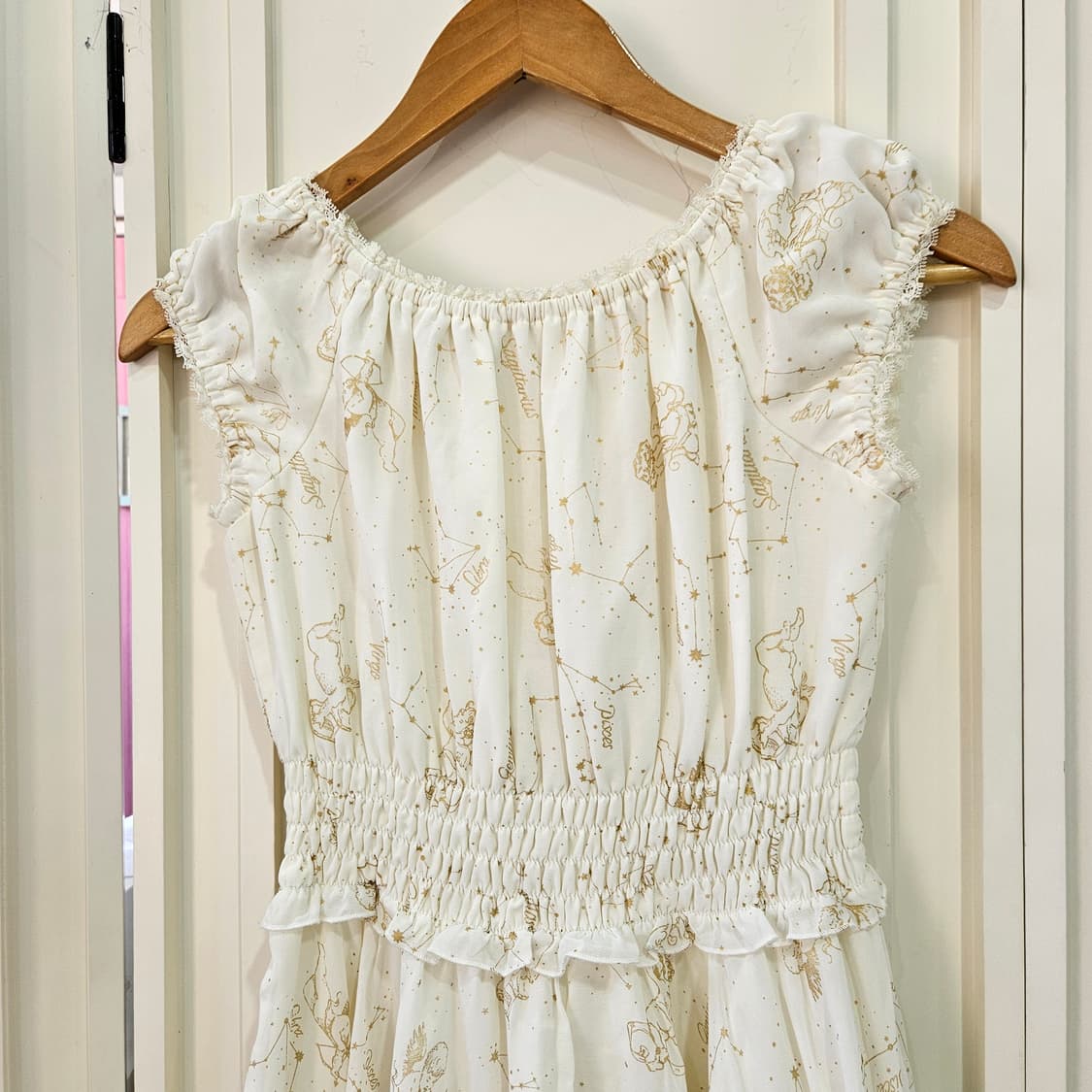 시크릿 허니(Secret Honey) 별자리 천사 프린트 원피스 상품이미지7