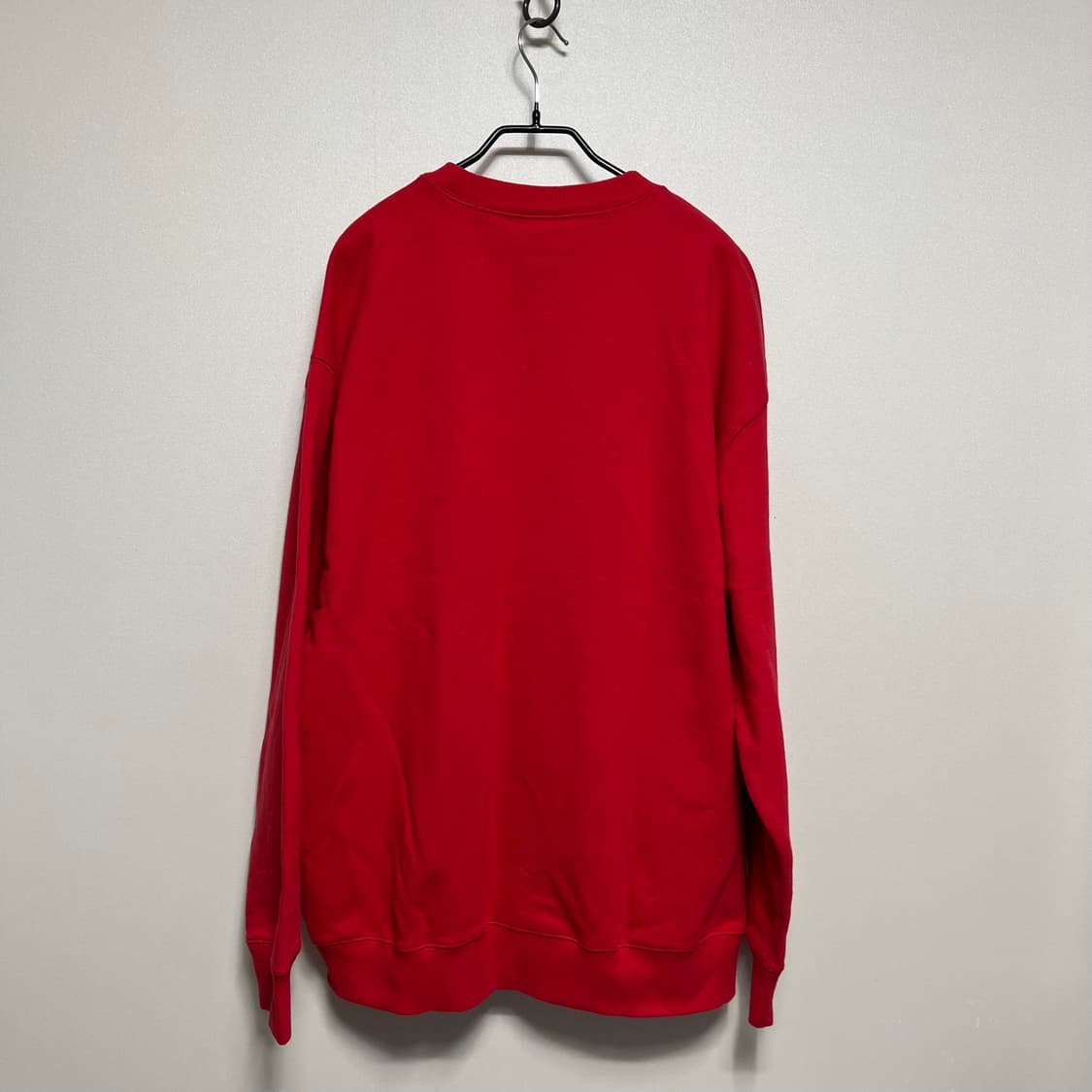 커버낫 레드 맨투맨 xl 상품이미지6