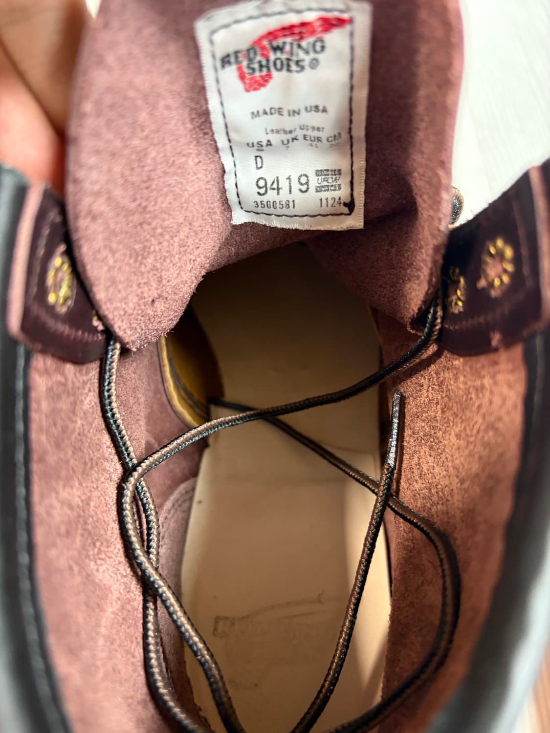 레드윙 벡맨 블랙체리 260 (8D) 상품이미지6