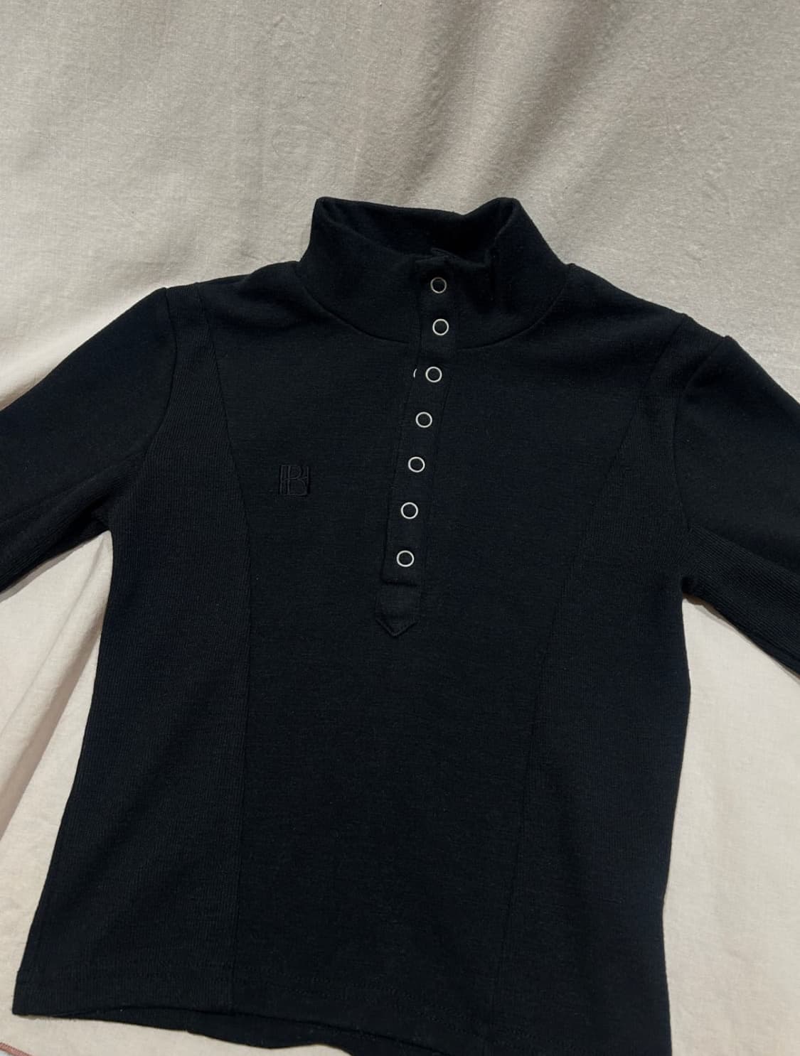 BOHEMIAN SEOUL 보헴서 하프넥 바이커 티셔츠 상품이미지2