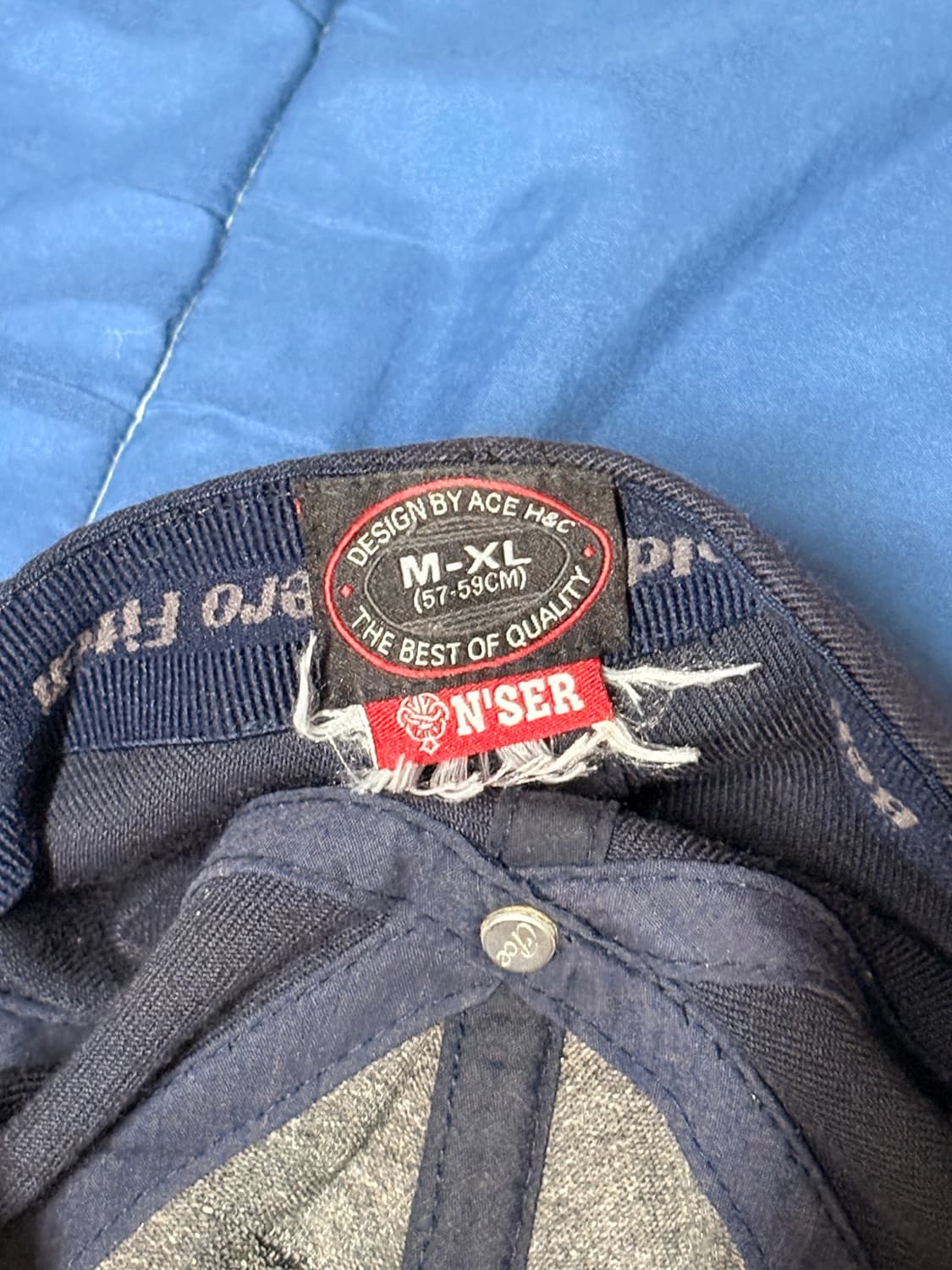 애틀란타 베이스볼 캡 레드네이비 57 ~ 59 상품이미지3