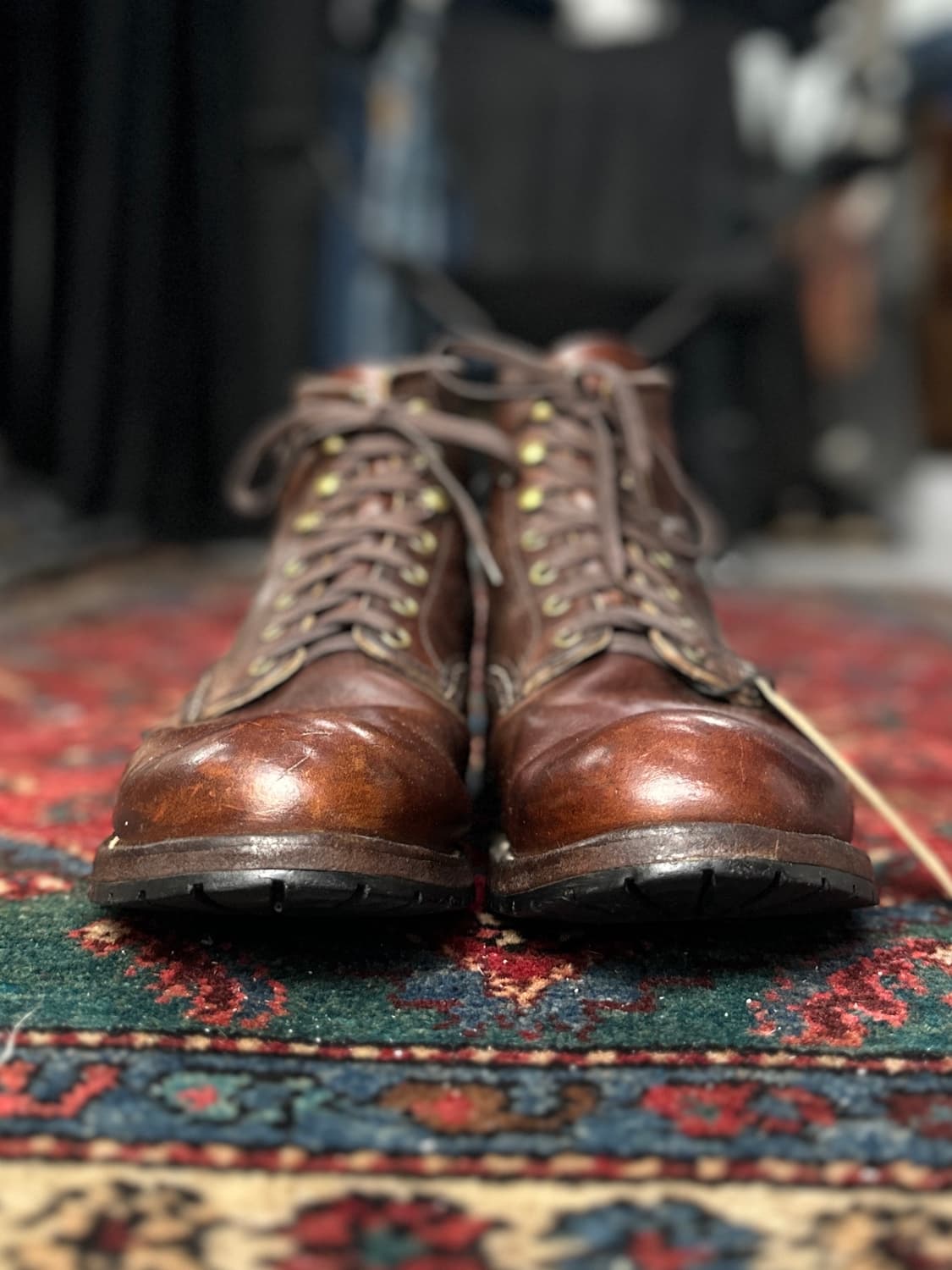 OG USA Made 레드윙 3343 블랙스미스 Well Aged 상품이미지6