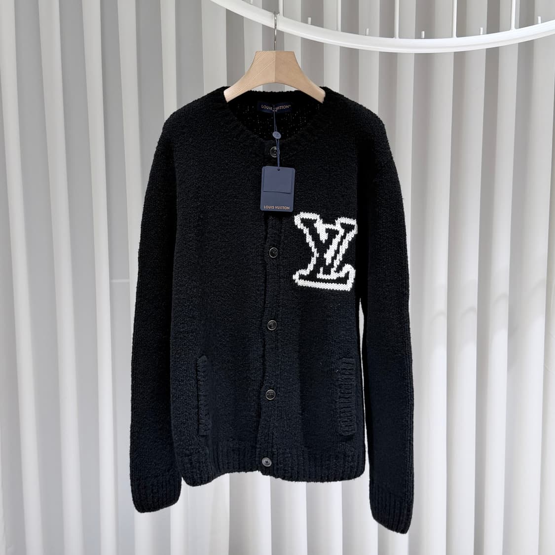 (S+ / XXL) / 루이비통 청키 인타르시아 시그니처 가디건 상품이미지1