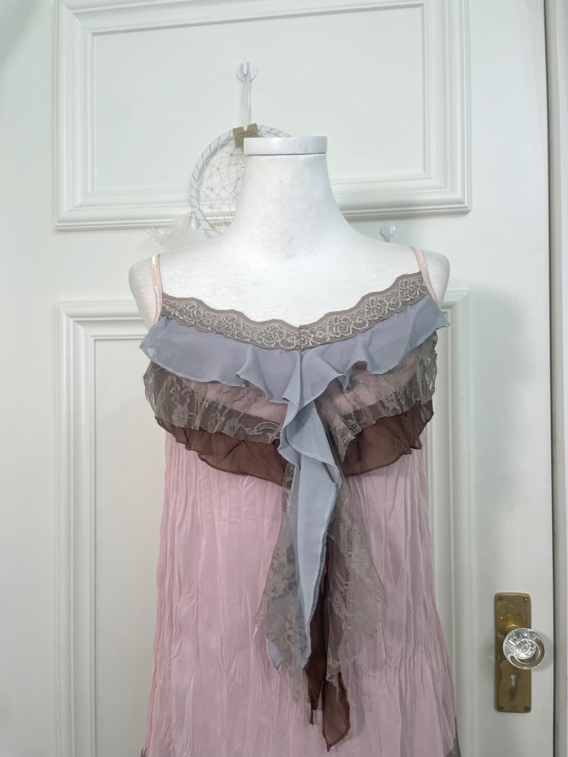 sheer pink fairy lace 3pcs set 상품이미지7