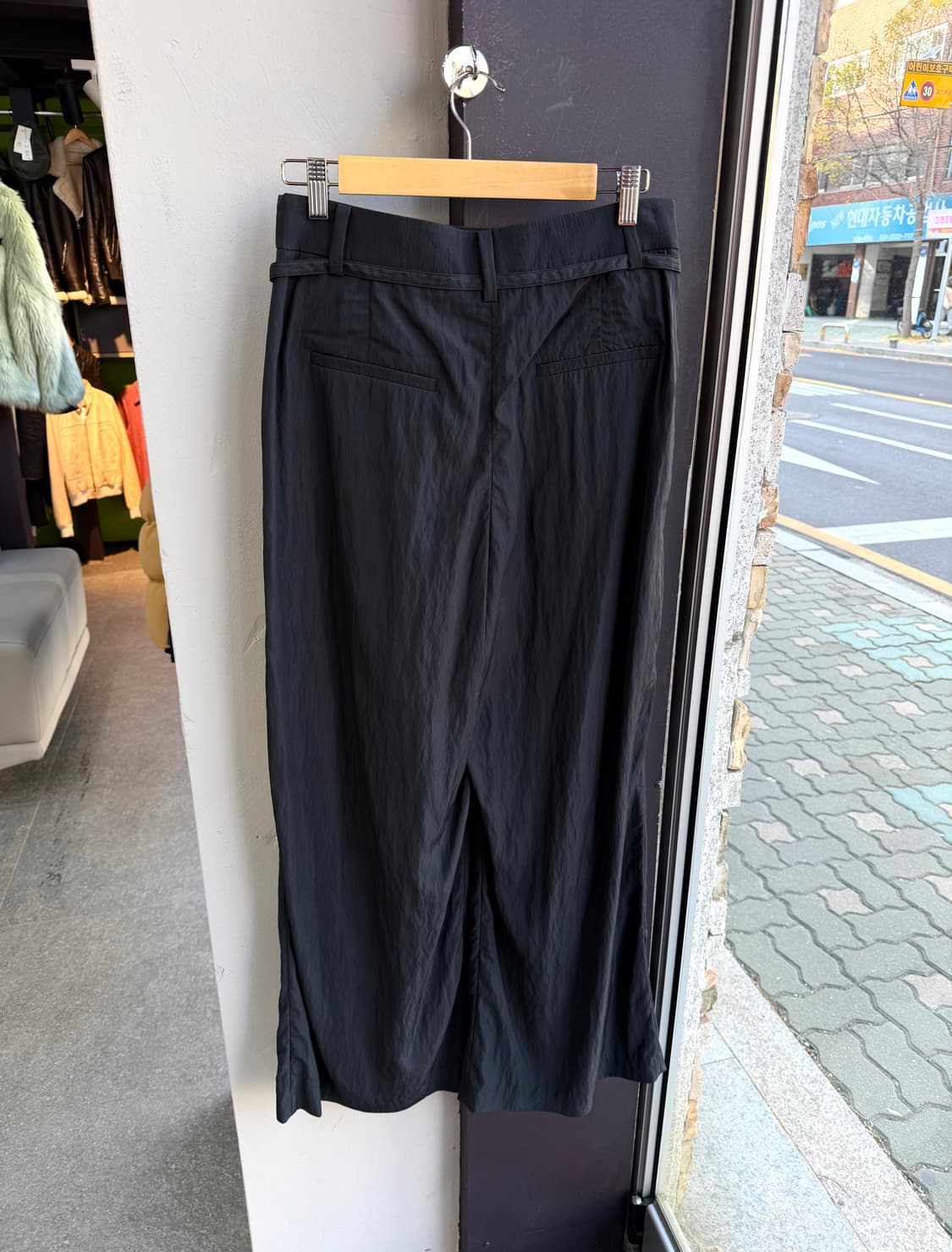 67/ 타임 25S/S 와이드 투턱 팬츠 상품이미지7