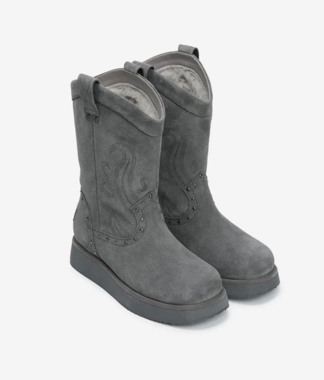 오도어 x 이크닉 어그 부츠 WESTERN FUR BOOTS 상품이미지1