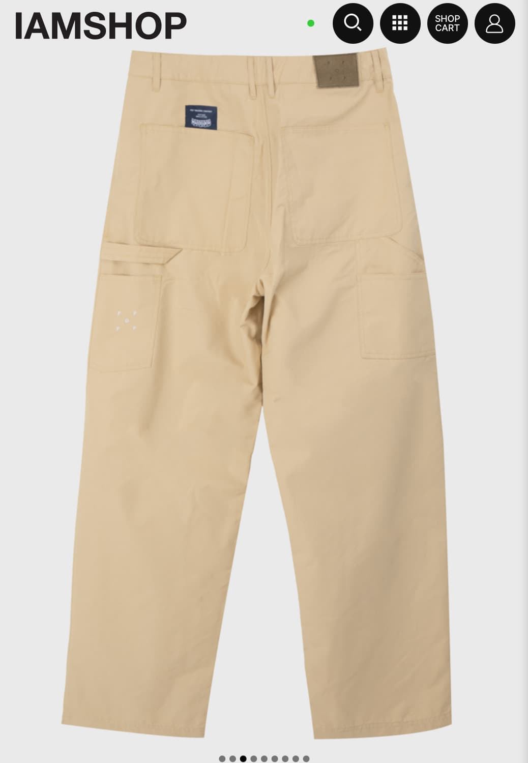 POP TRADING COMPANY WORKER PANT  상품이미지2