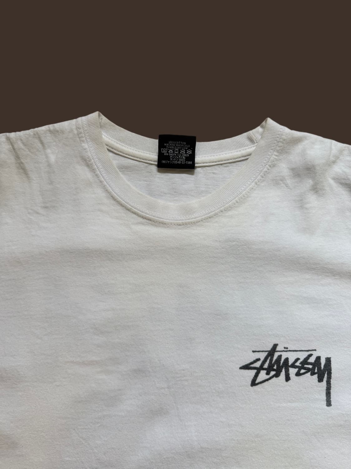 Stussy kittens 스투시 반팔티 M 상품이미지5