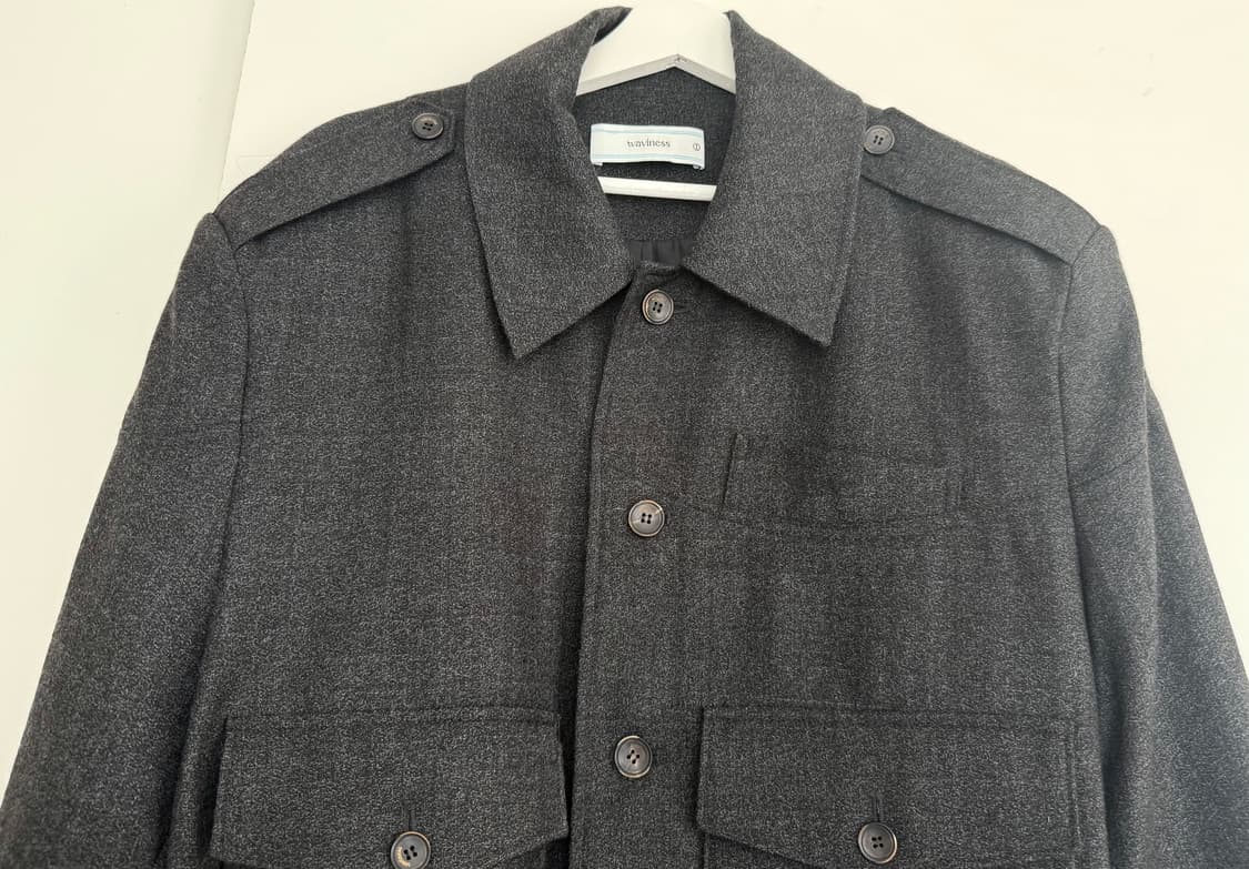 웨이비니스 견장 블루종 Epaulet Crop Blouson 상품이미지5