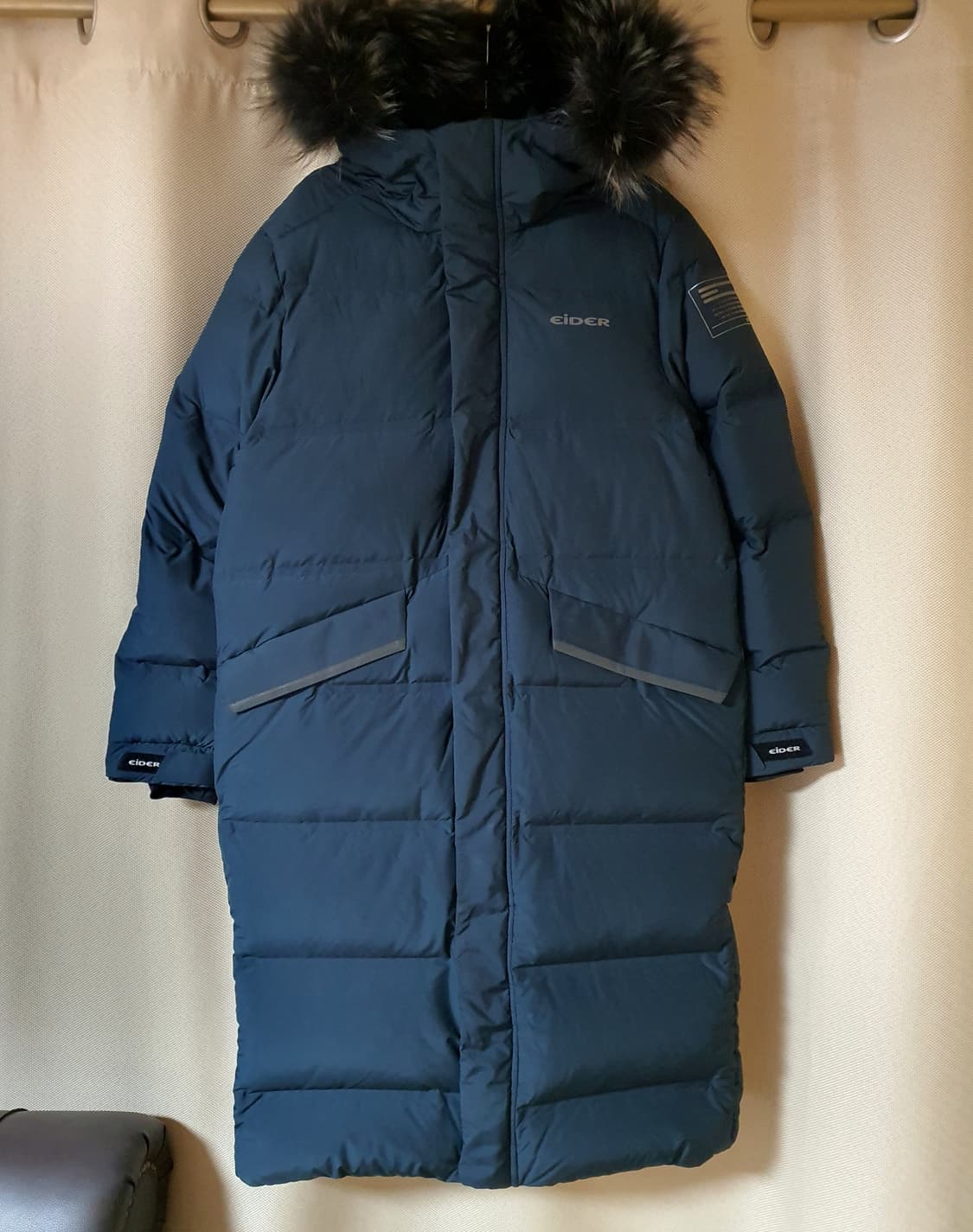 아이더 여성 구스다운 롱패딩 66 상품이미지1