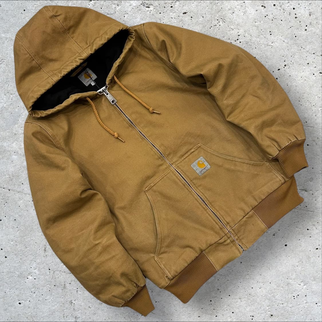 [S] 칼하트 액티브 후드 집업 브라운 자켓 B199 상품이미지1