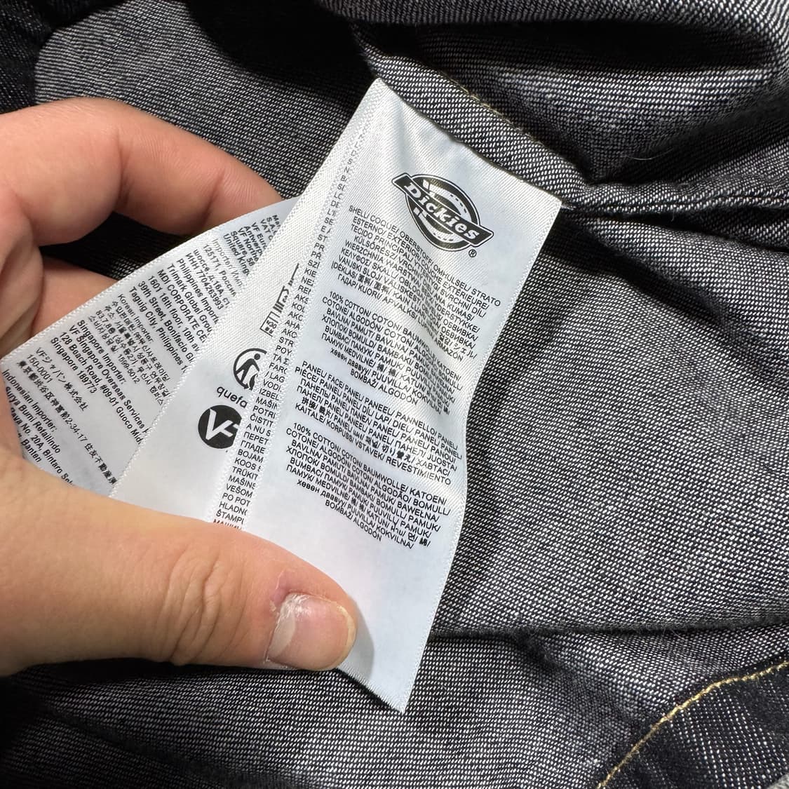 디키즈 데님 웨스턴 반팔 셔츠 상품이미지6