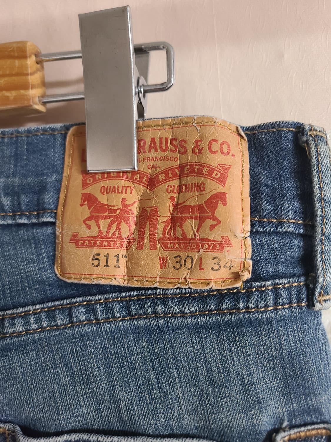 리바이스 511 데님바지(30) 상품이미지5