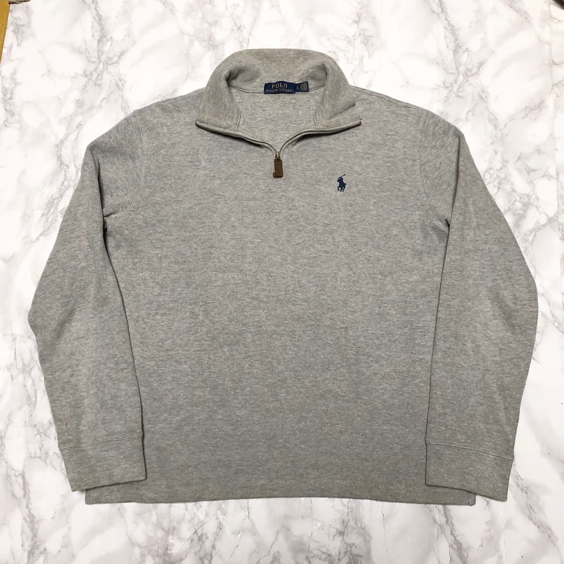 폴로 랄프로렌 반집업 니트 깔끔 상품이미지1