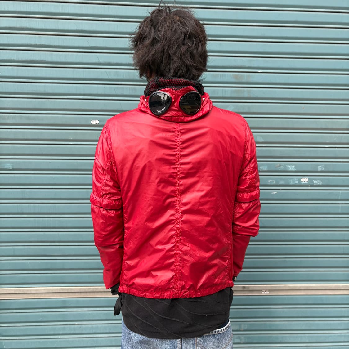 00s 씨피컴퍼니 탈부착 소매 바람막이 자켓 상품이미지4