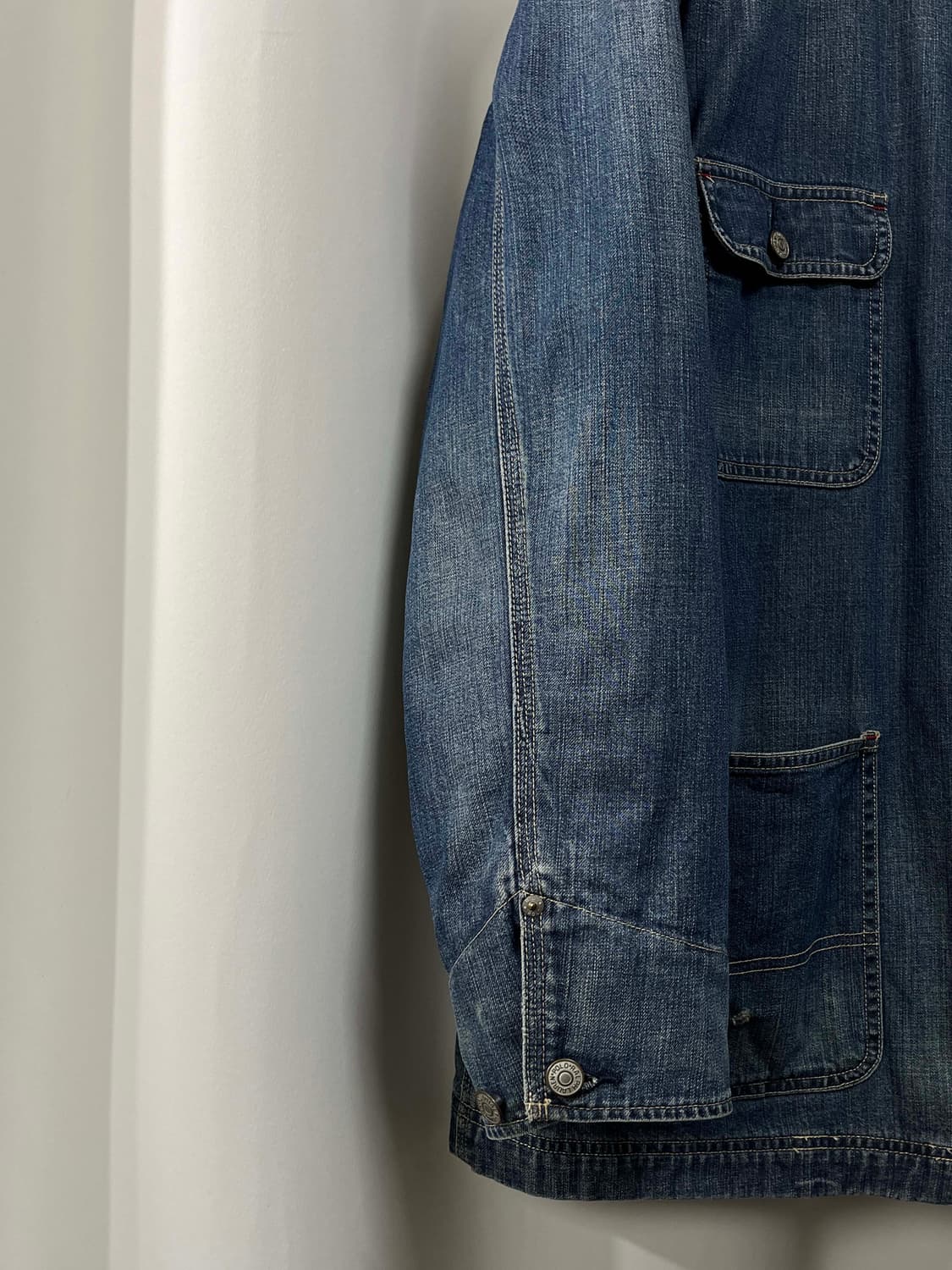 90's 폴로 랄프로렌 덩가리 데님 코듀로이 버팔로 초어자켓 상품이미지6