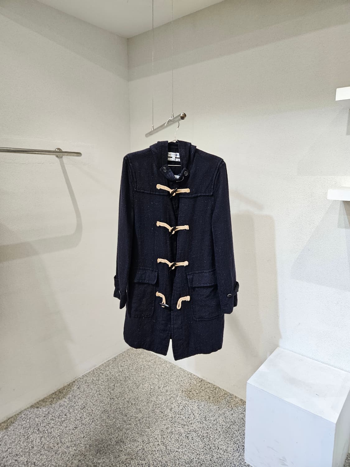 꼼데가르송 셔츠 울 더플 코트 상품이미지1