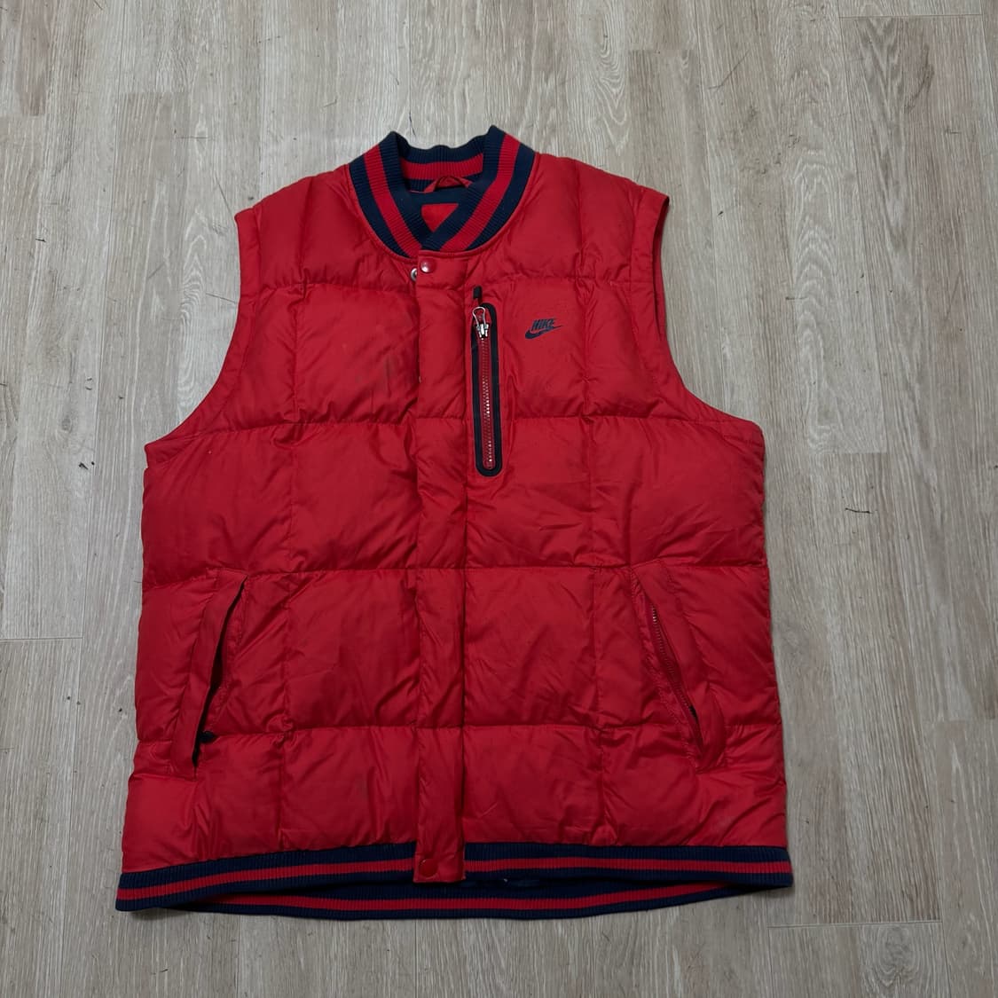 나이키 스우시 구스다운 패딩조끼 XL/105 상품이미지1