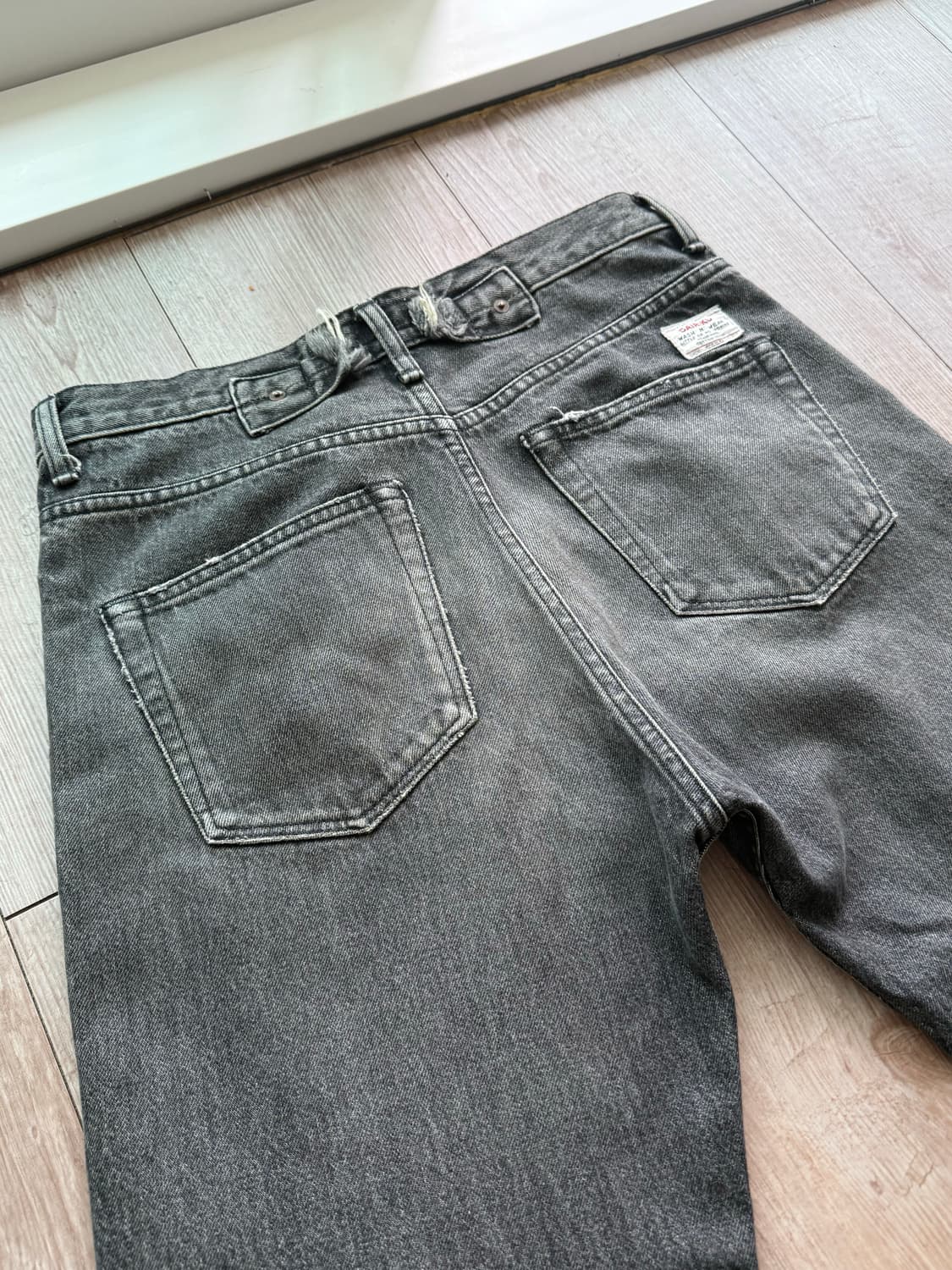 [31] dairiku flare jeans black ‘runaway’ 상품이미지4