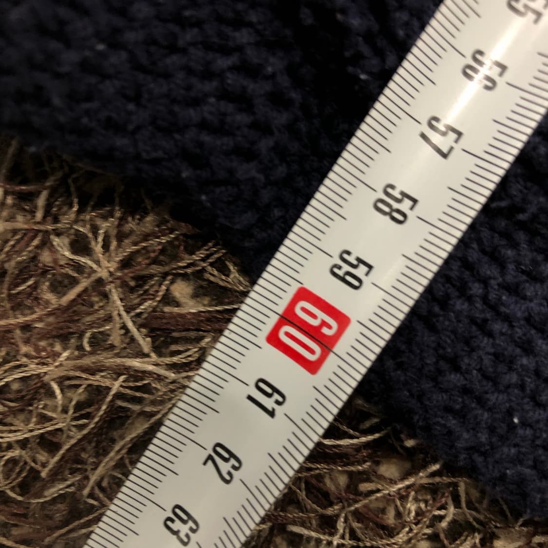 42 라코스테 네이비 니트 숄카라 가디건 95-100 상품이미지6