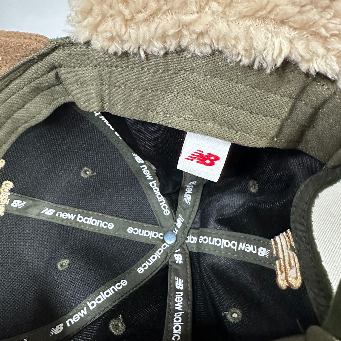 뉴발란스 키즈 플리스 방한 모자 상품이미지3